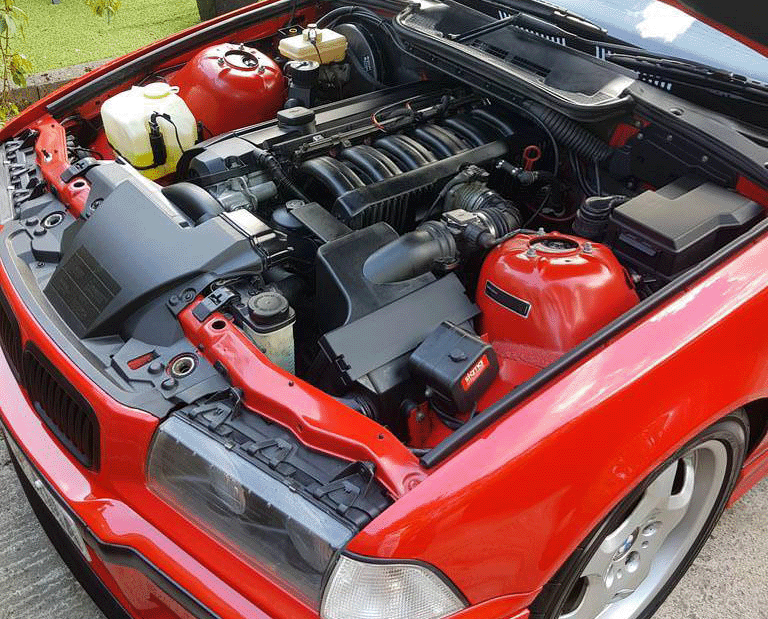 M50 manifold fitted to e36 M52B28 engine